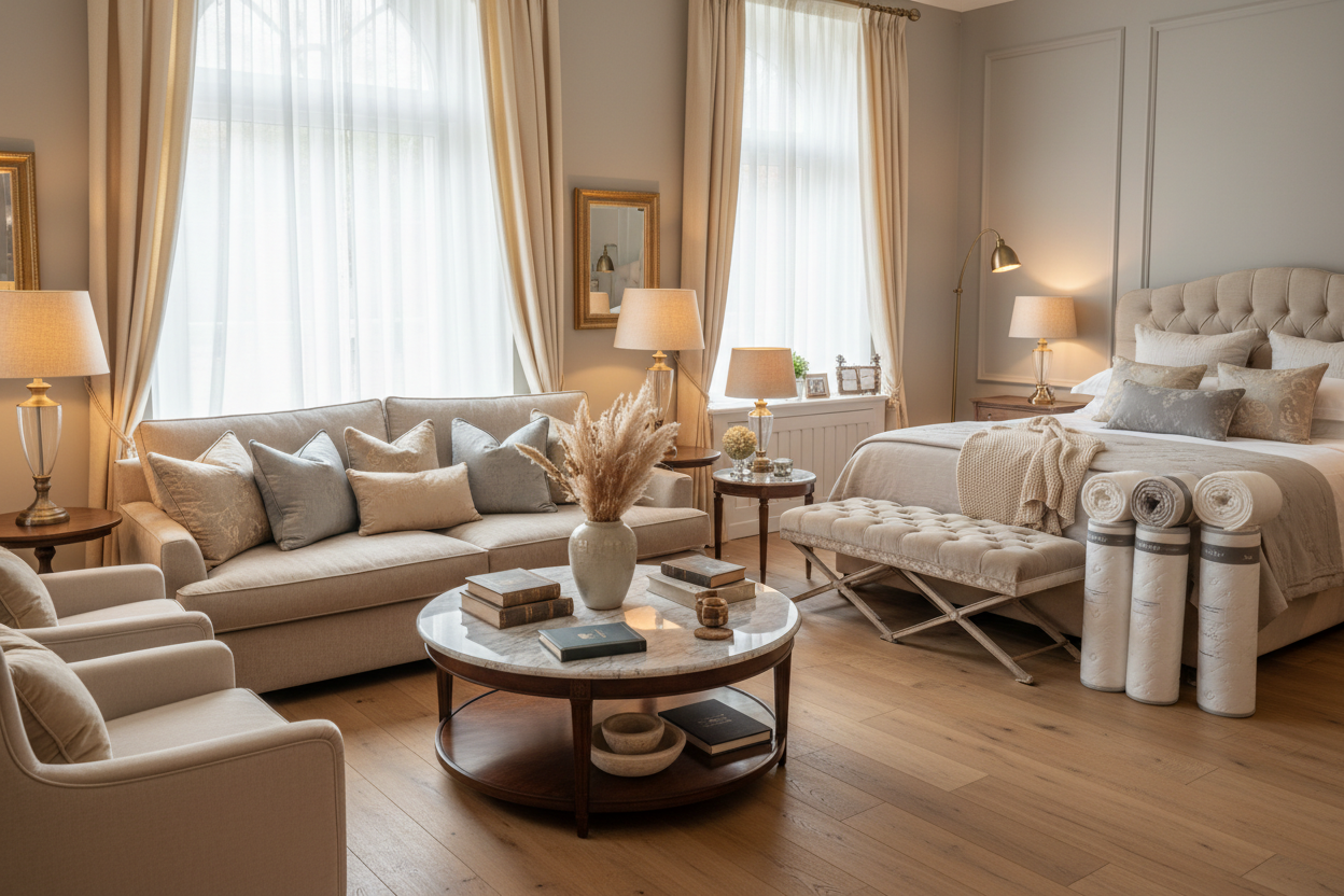 Premium Home Interior for Mogla Handloom Store